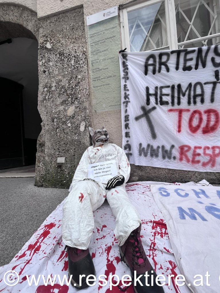 Wolfsproteste in Salzburg