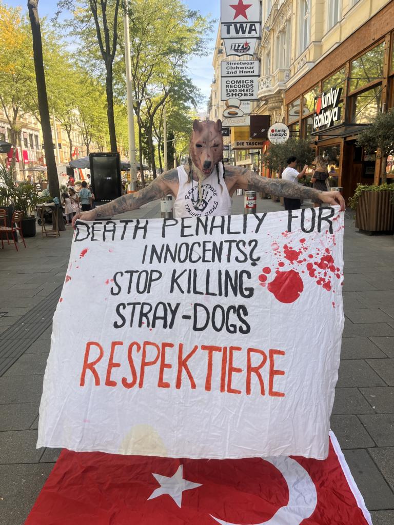 Protest gegen Hundetoeten in der Mahue 3