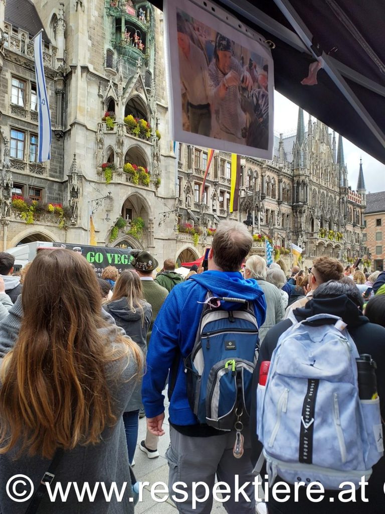 Vegane Wiesn - RespekTiere Internationl-Zelt!